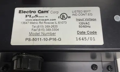 New | in-Stock ELECTRO CAM PS-5011-10-P16-G Miscellaneous Equipment (Electrical & Power) | Surplus Asset Holdings #1192717
