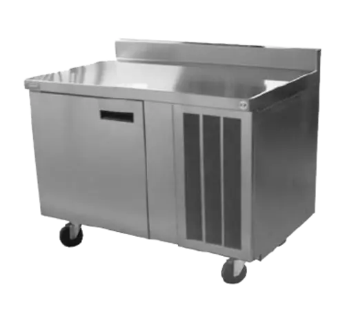 Delfield 18672BSTMP 72" Worktop Refrigerator W/ (2) Sections, 115v