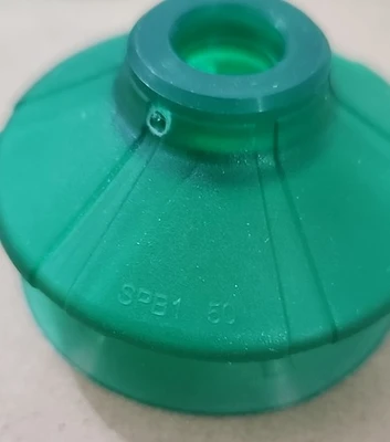 *NEW* [16] Schmalz SPB1 50 Green Suction Cups Size 50 1.5 Bellows + Warranty!