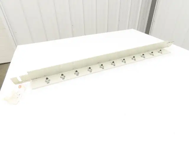 Hytrol BPC/HSS 37" Belt Conveyor Inline Transition Slide Rail Grey 42"OAL