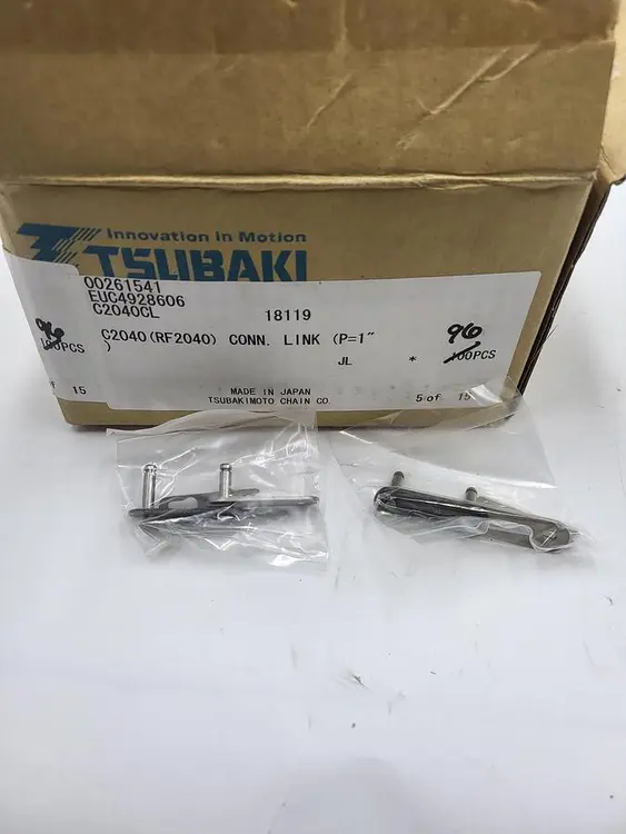 New | in-Stock TSUBAKI TSUBAKI CONNECTING LINK 18119 / C2040CL Misc Electrical & Power Parts | ND Industrial Surplus #1217121
