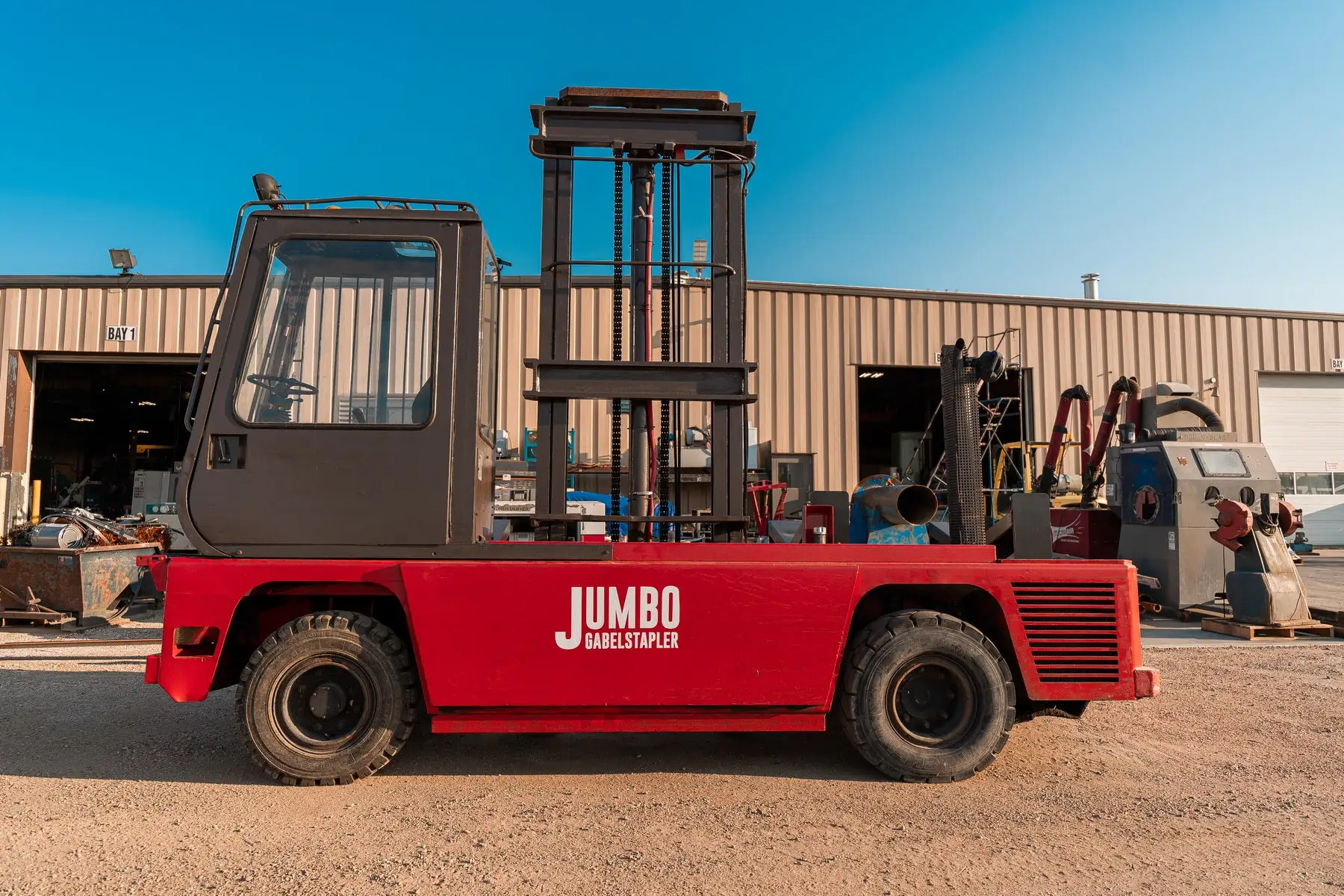 Jumbo Gabelstapler  Side Loader (Forklift)