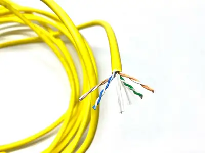 USED PANDUIT CABLE TX6000 CMP 75C 4PR/23AWG CAT. 6 U/UTP