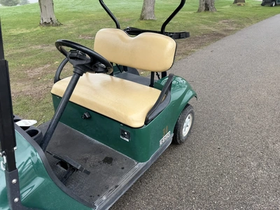 (1) 2017 E-Z-Go golf cart with a Kawasaki gas engine, model 625111G01, does not include Club canopy ...