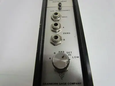 Dearborn Gage 89 DAEC-3/MH Precision Gaging Instrument Air-Electronic