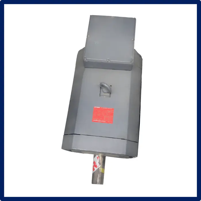 Used MITSUBISHI SJ-V22-09ZT 200-230V 600-3500 RPM 18.5KW Servo Motors Texas US | CNC TOOLS LLC #889683