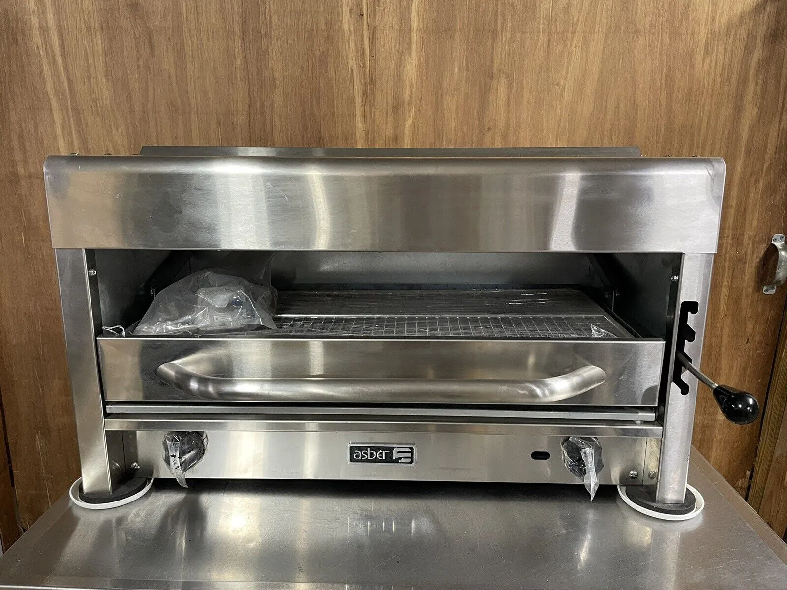 182-0012 Asber AESB36 Natural Gas Infrared Salamander Broiler