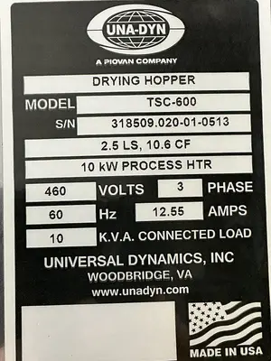 USED UNA-DYN TSC-600