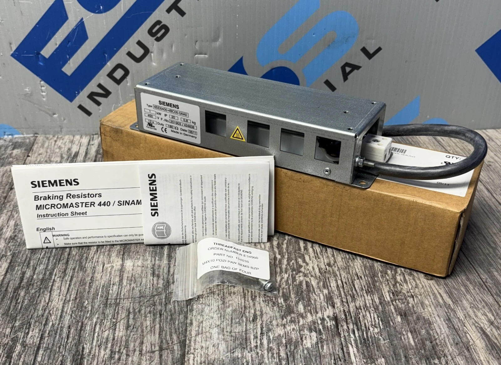 USED Siemens 6SE6400-4BC05-0AA0