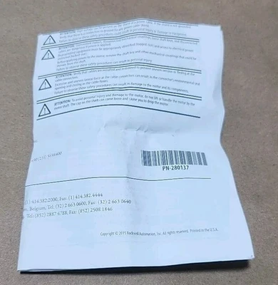 NEW Allen-Bradley MPL-B4530F-SJ74AA