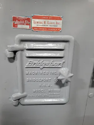 BRIDGEPORT SERIES I Mills, Vertical | Machinery Central (6)