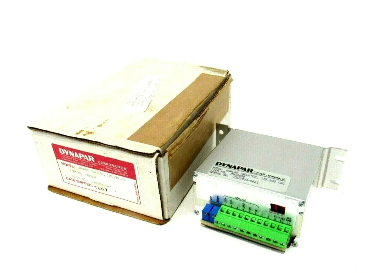 NEW DYNAPAR PM63S00 ANALOG ISOLATOR 115/230 VAC