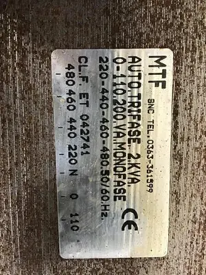 USED MTF AUTO TRIFASE