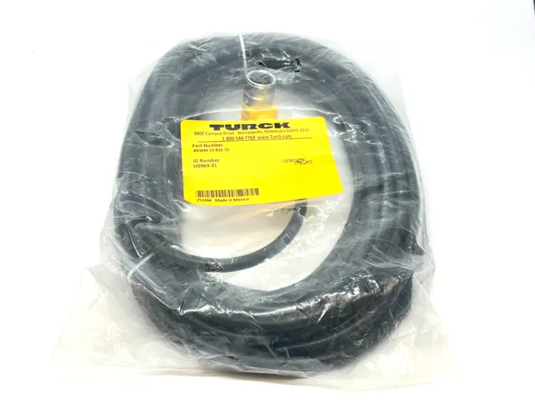 New | in-Stock Turck BKWM 14-836-10 Connector Accessories Michigan US | Maverick Industrial Sales #1487628