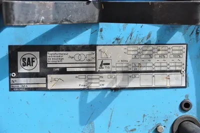 USED SAF NERTABLOC 250 AMP TIG