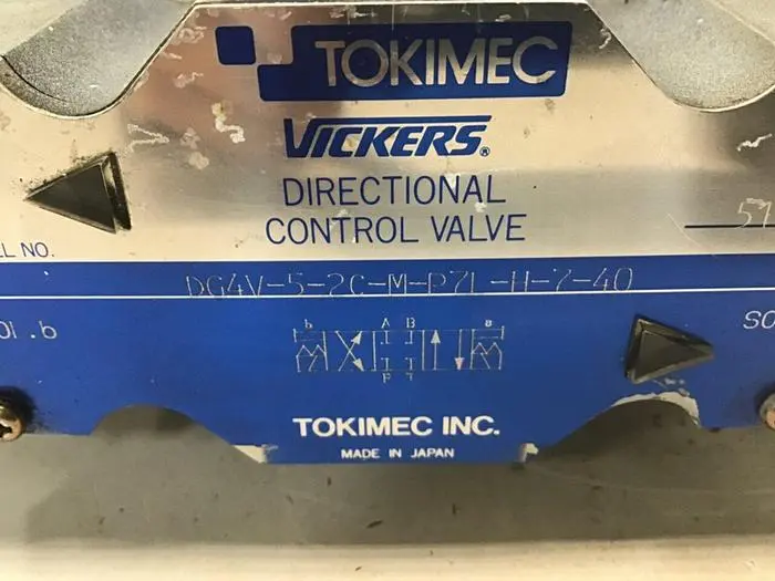 Used VICKERS DG4V-5-2C-M-P71-H-7-40 Valves/Fittings Michigan US | Ideal Machinery #603622