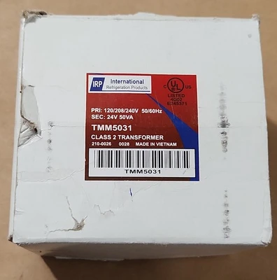 NEW International Refrigeration Products TMM5031