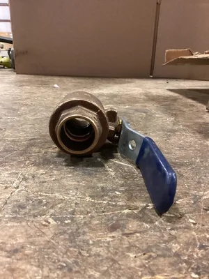 NIBCO PL-585-70 1” Bronze Ball Valve 150-800PSI -NEW