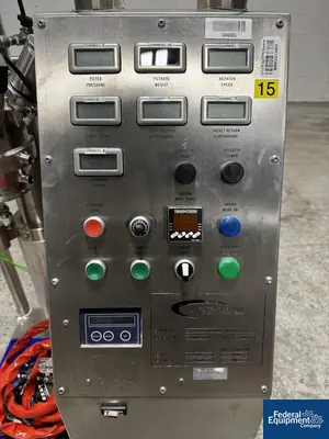USED Rampower .005 GL Filtration Nutsche Filter Dryer, Hastelloy C22, Model Filterlab 80