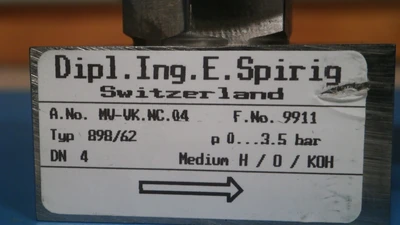 USED DIPL.ING.E.SPIRIG TYP: 1 A 27, V DC 24, W 8