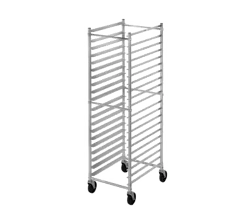 Channel 406AKD 20 1/2" 18 Bun Pan Rack W/ 3" Bottom Load Slides