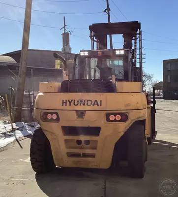 Used 2019 HYUNDAI 180D-9 Internal Combustion Forklifts: Pneumatic Tire Illinois US | Forklift Exchange #1274531