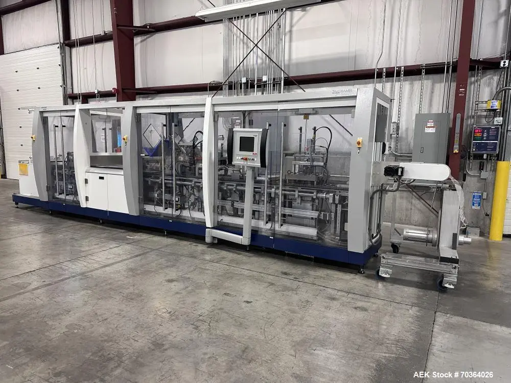 Used Zahoransky Z-Pack 6 Automatic Blister Former, Packer & Sealer – 20+ CPM