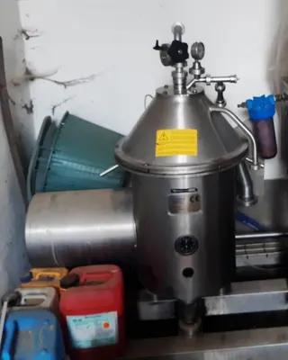 Andritz-Frautech SA 10P juice clarifier skid, 316SS.