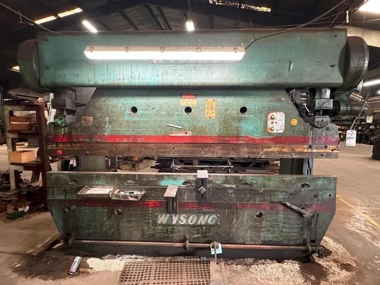 Used WYSONG 100-8 MECHANICAL Press Brakes Ohio US | Yoder Brothers machinery #1394574