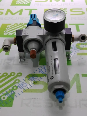FESTO LFR-D-MINI FILTER REGULATOR W/ HE-D-MINI SHUT OFF