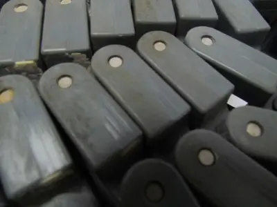 Intralox Knuckle Conveyor Chain Grey Series 3000 S Polypropylene 13 Ft Length