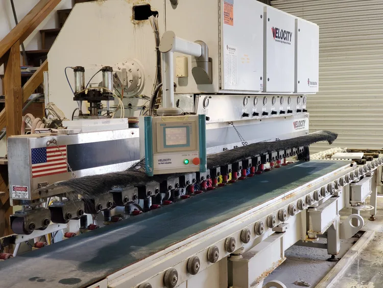 Used 2005 PARKINDUSTRIES VELOCITY Polishing Machinery including Buffers Michigan US | STONE EQUIPMENT WAREHOUSE 13 #41102