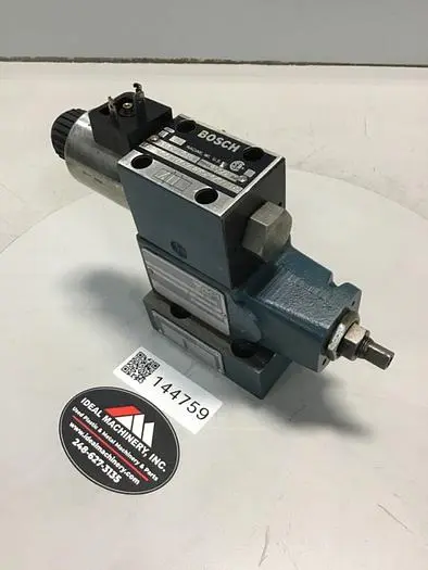 Used BOSCH 081WV06P1V1033WS024/00D51 Valves/Fittings Michigan US | Ideal Machinery #600486