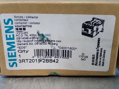 Used SIEMENS 3RT20152BB42 PLC Contactors Ohio US | HGR 24 #907479