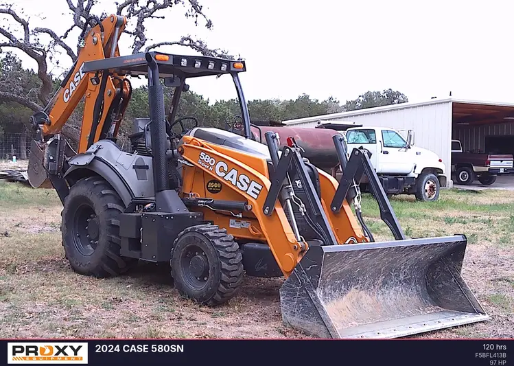 Used 2024 CASE 580SN Backhoe Loaders Texas US | Proxy Equipment #1388607