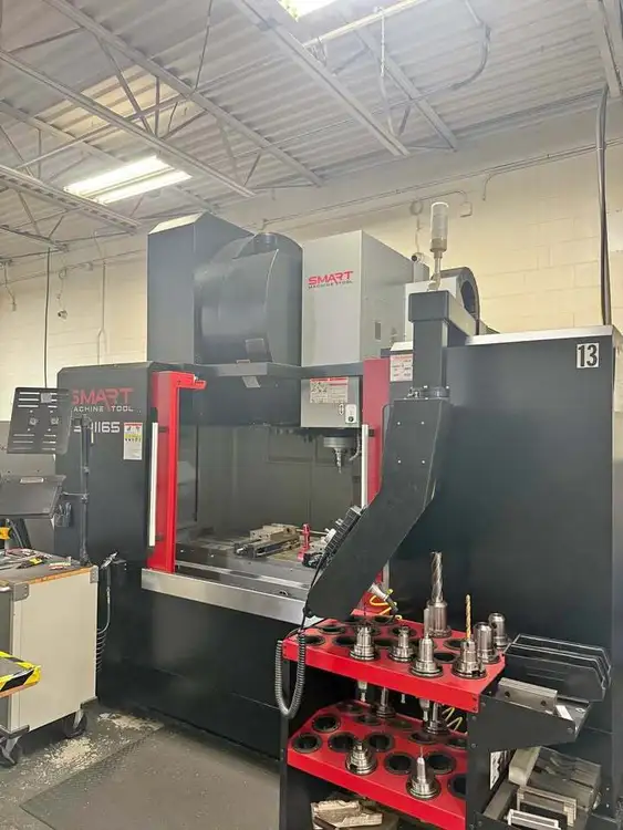 Used 2022 SMART MACHINE TOOL SM 1165 (CAT50, 6K) Vertical Machining Centers Illinois US | Asset Exchange Corporation #1547774