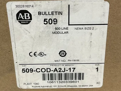 USED ALLENBRADLEY 509CODA2J17