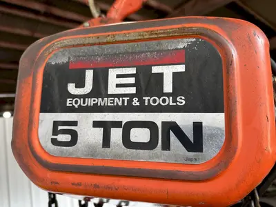 5 TON JET ELECTRIC CHAIN HOIST: STOCK #18862