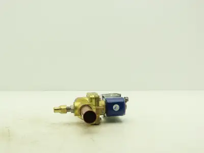 Alco Controls Brass Solenoid Valve 120V 50/60Hz 3/4" Copper Sweat Connection