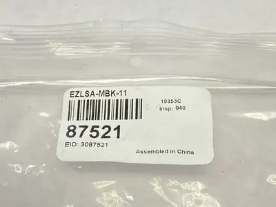 EZLSA-MBK-11 | Banner  EZ-SCREEN LS Accessory Bracket End Mount 87521 - New – Open box