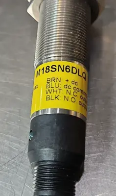 BANNER M18SN6DLQ SENSOR. Loc5E21