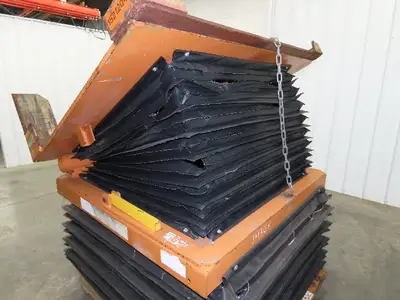 Airfloat Pneumatic Lift Tilt Table Tote Tipper 6000lbs 30° Degree 55x50" Top