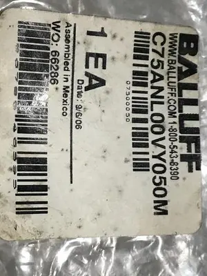 NEW BALLUFF C75ANL00VY050M