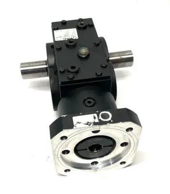 USED VOGEL PRECISION BEVEL HELICAL GEARBOX, ANGULAR I=9,60 SOLID SHAFT 30842
