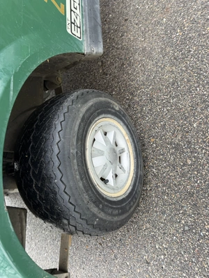 (1) 2015 E-Z-Go golf cart with a Kawasaki gas engine, does not include Club canopy, ball cover, club...