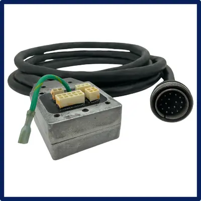 Used MITSUBISHI 36-4025B 17-PINS Cable & Wire Texas US | CNC TOOLS LLC #1386219