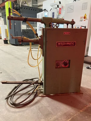 Pre-owned WELD-O-MATIC SPOT WELDER, 25 KVA capacity, MODEL FTC-25
