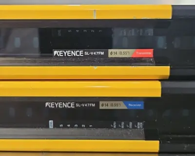 Keyence SL-V47FM-T + SL-V47FM-R Set Receiver + Transmiter (BIN455)