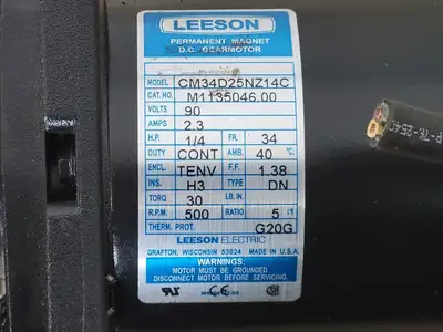 USED LEESON CM34D25NZ14C