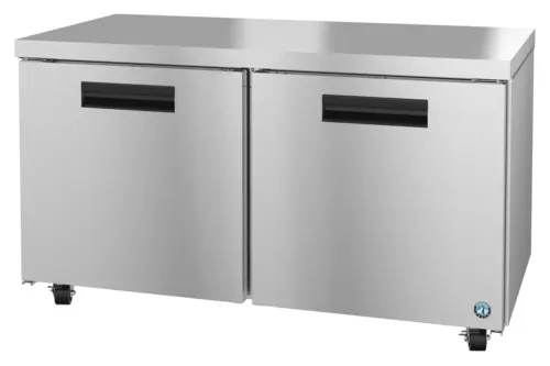 Hoshizaki UF60A Steelheart 60" W Undercounter Freezer w/ (2) Sections & (2) Doors, 115v